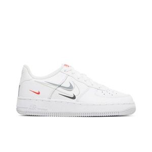 Nike Air Force 1 WMNS white/bright crimson Multi Swoosh